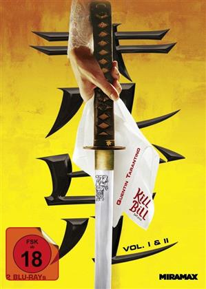 Kill Bill 1 & 2 (Cover A, Mediabook, 2 Blu-rays)