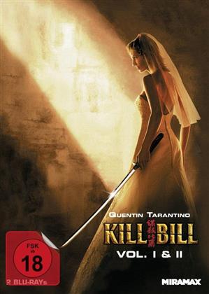 Kill Bill 1 & 2 (Cover B, Mediabook, 2 Blu-rays)