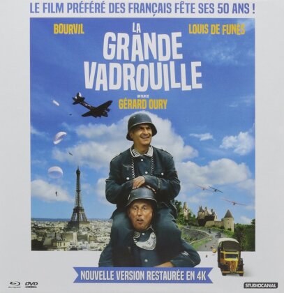 La Grande Vadrouille (1966) (Nouvelle Version Restaurée, Collector's Edition, Blu-ray + 2 DVDs)