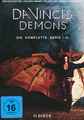 Da Vinci's Demons - Die komplette Serie - Staffel 1-3 (11 DVDs)