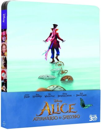 Alice attraverso lo specchio (2016) (Steelbook, Blu-ray 3D + Blu-ray)