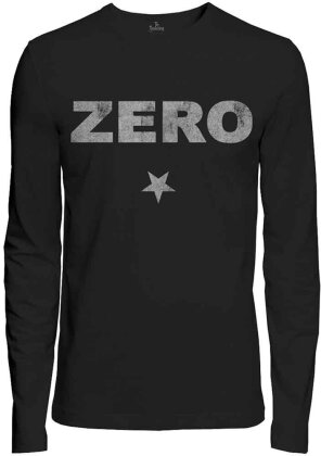 The Smashing Pumpkins Unisex Long Sleeve T-Shirt - Zero Distressed
