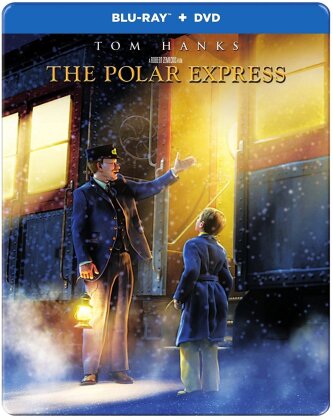 The Polar Express (2004) (Steelbook, Blu-ray + DVD)
