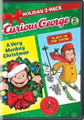 Curious George: A Very Monkey Christmas / Curious George: Plays in the Snow (2 DVDs)