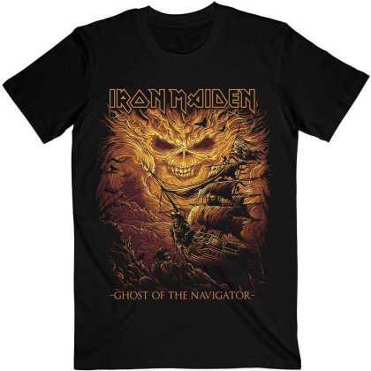 Iron Maiden Unisex T-Shirt - Ghost of the Navigator