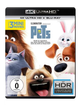 Pets (2016) (4K Ultra HD + Blu-ray)