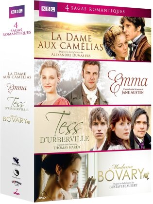 4 Sagas romantiques (Box, 7 DVDs)