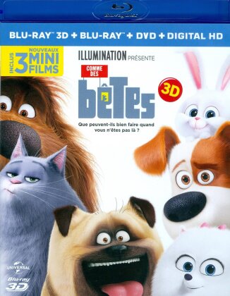 Comme des bêtes (2016) (Blu-ray 3D + Blu-ray + DVD)