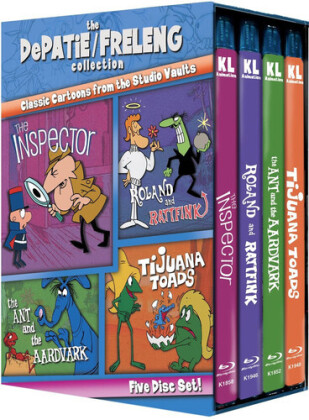 The Inspector / Roland and Rattfink / The Ant and The Aardvark / Tijuana Toads - The DePatie / Freleng Collection 1 (5 Blu-ray)