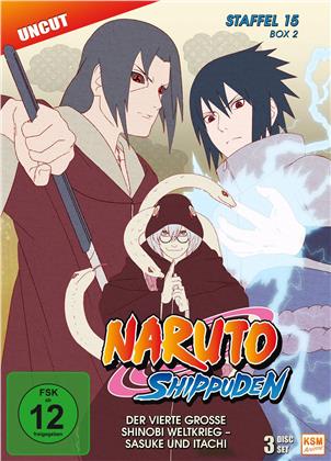 Naruto Shippuden - Staffel 15 Box 2 (Uncut, 3 DVD)
