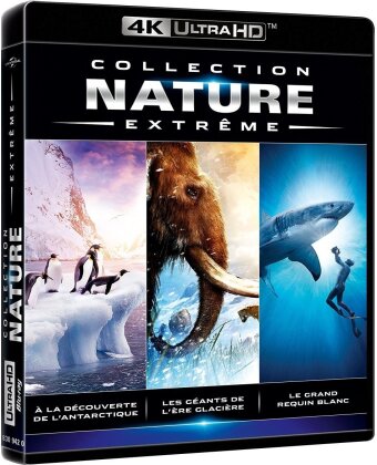 Collection Nature Extrême - À la découverte de l'Antarctique / Les géants de l'ère glacière / Le grand requin blanc