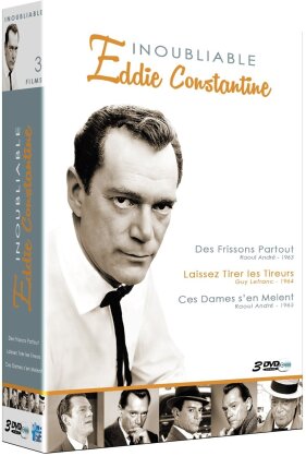 Inoubliable Eddie Constantine (Box, s/w, 3 DVDs)