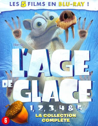 L'âge de Glace - La collection complète (5 Blu-rays)