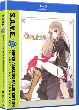 Okami-San & Her Seven Companions - The Complete Series (S.A.V.E. - Super Amazing Value Edition, 2 Blu-ray + 2 DVD)