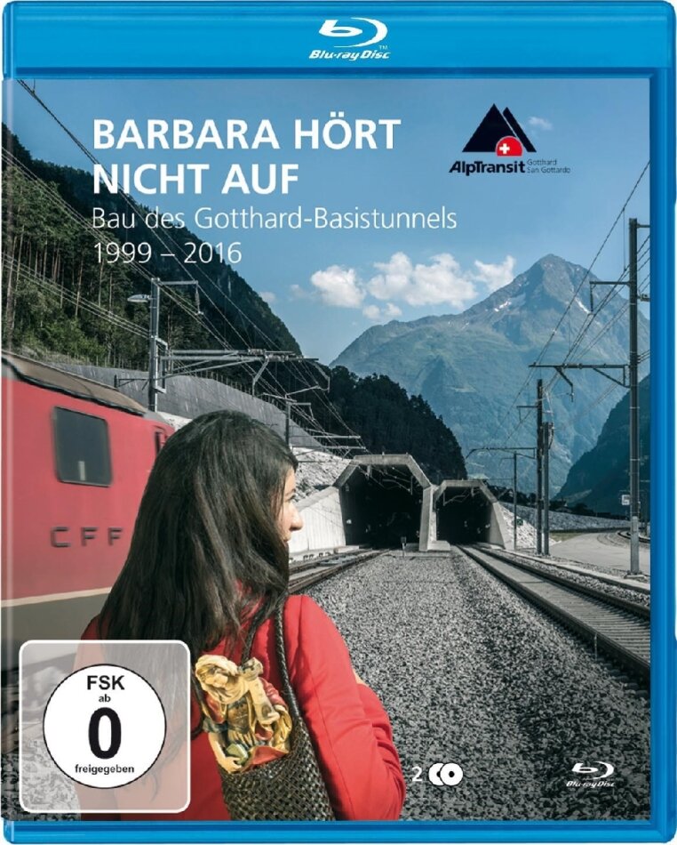 Barbara hört nicht auf - Bau des Gotthard-Basistunnels 1999-2016 (2 Blu-rays)