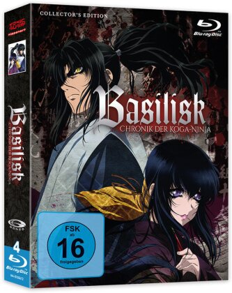 Basilisk - Chronik der Koga-Ninja (Collector's Edition, 4 Blu-ray)