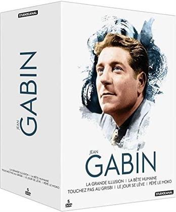Collection Jean Gabin (Studiocanal Collection, Coffret, n/b, 5 DVD)