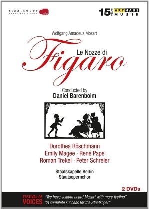 Staatskapelle Berlin, Daniel Barenboim & René Pape - Mozart - Le nozze di Figaro (Arthaus Musik, 2 DVDs)