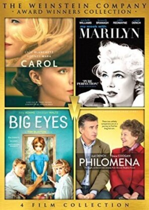 Carol / My Week with Marilyn / Big Eyes / Philomena - Award Winners Collection (4 Film Collection, The Weinstein Company, 4 DVD)