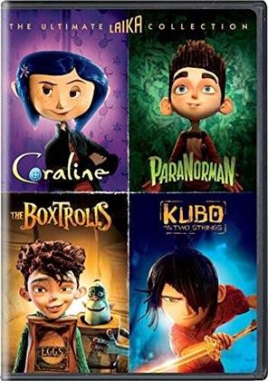Coraline / ParaNorman / The Boxtrolls / Kubo and the Two Strings (The Ultimate Laika Collection, 4 DVD)