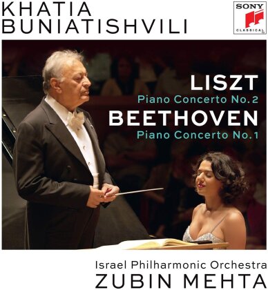 Israel Philharmonic Orchestra, Khatia Buniatishvili & Zubin Mehta - Liszt - Piano Concerto No. 2 / Beethoven - Piano Concerto No. 1 (Sony Classical)