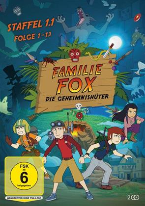 Familie Fox - Die Geheimnishüter - Staffel 1.1 (2 DVDs)