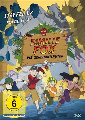 Familie Fox - Die Geheimnishüter - Staffel 1.2 (2 DVDs)