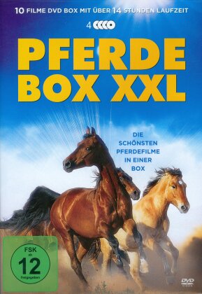 Pferdebox XXL - 10 Spielfilme Box (4 DVDs)