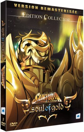 Saint Seiya - Les chevaliers du Zodiaque - Soul of Gold (2015) (Remastered, 2 DVDs)