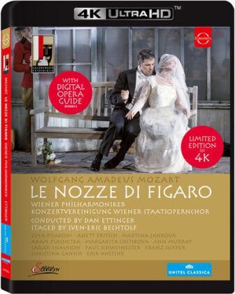 Wiener Philharmoniker, Dan Ettinger & Luca Pisaroni - Mozart - Le nozze di Figaro (Euro Arts, Salzburger Festspiele)