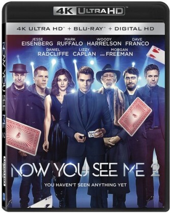 Now You See Me 2 (2016) (4K Ultra HD + Blu-ray)