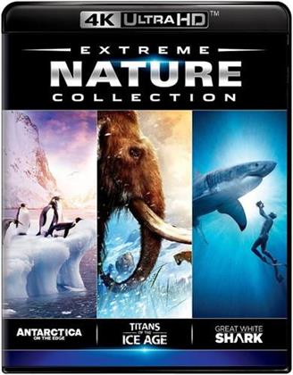 Extreme Nature Collection - Antarctica on the Edge / Titans of the Ice Age / Great White Shark (4K Mastered, Imax)