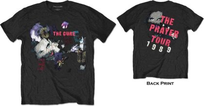 The Cure Unisex T-Shirt - The Prayer Tour 1989 (Back Print)