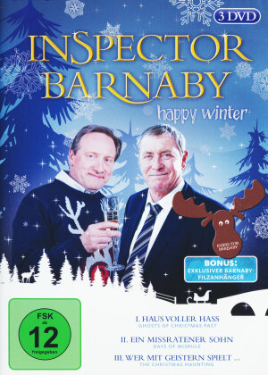 Inspector Barnaby - Happy Winter (mit Barnaby-Filzanhänger, 3 DVDs)