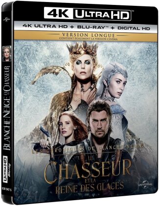 Le Chasseur et la Reine des Glaces (2016) (Version Cinéma, Version Longue, 4K Ultra HD + Blu-ray)