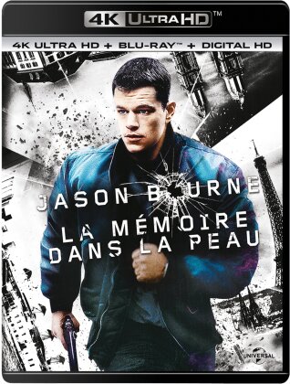 Jason Bourne - La mèmoire dans la peau (2002) (4K Ultra HD + Blu-ray)
