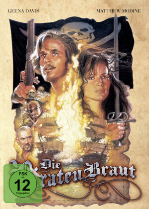 Die Piratenbraut (1995) (Cover B, Mediabook, Blu-ray + DVD)