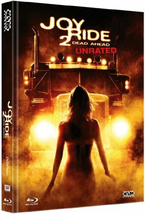 Joy Ride 2 - Dead Ahead (2008) (Cover A, Mediabook, Unrated, Blu-ray + DVD)