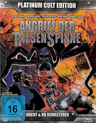 Angriff der Riesenspinne (1975) (Platinum Cult Edition, Remastered, Uncut, Blu-ray + 2 DVDs + CD)
