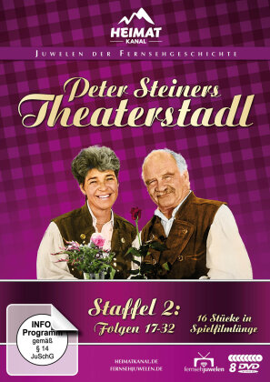 Peter Steiners Theaterstadl - Staffel 2 (Fernsehjuwelen, 8 DVD)