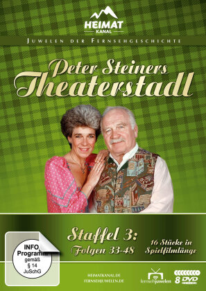 Peter Steiners Theaterstadl - Staffel 3 (Fernsehjuwelen, 8 DVD)