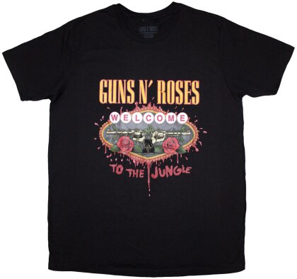 Guns N Roses - Welcome to the Jungle (Black) Girlie