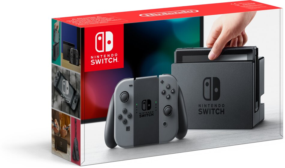 Nintendo Switch Konsole Grey
