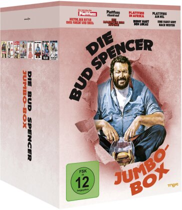 Die grosse Bud Spencer Jumbo Box (Langfassung, 8 DVDs)