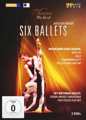 Nederlands Dans Theater, Het Nationale Ballet & Hans Van Manen - Six Ballets (Elegance, Arthaus Musik, 2 DVD)