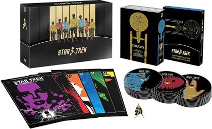 Star Trek - Collection Complète Films & Séries TV (Édition Limitée 50ème Anniversaire, 30 Blu-ray)