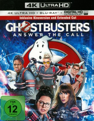 Ghostbusters (2016) (Extended Edition, Cinema Version, 4K Ultra HD + Blu-ray)