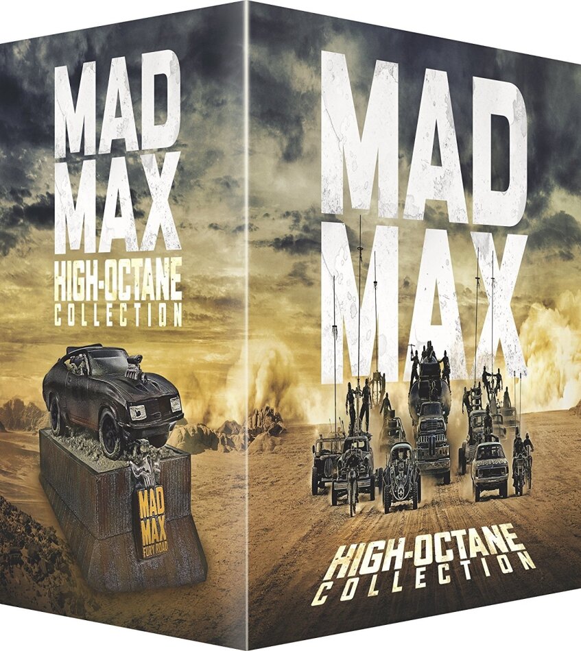 Mad Max High-Octane Collection (Coffret Voiture, Édition Collector Limitée, 4K Ultra HD + 5 Blu-ray + 5 DVD)