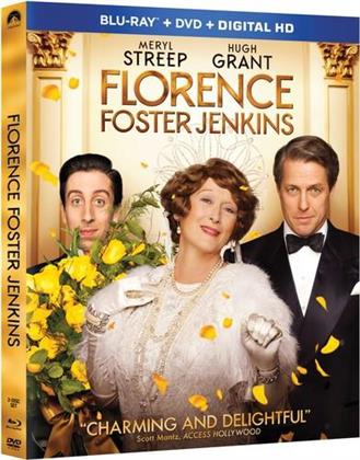 Florence Foster Jenkins (2016) (Widescreen, Blu-ray + DVD)