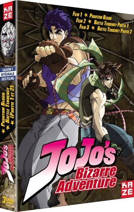 Jojo's Bizarre Adventure - Saison 1 - Intégrale des films (3 DVD)